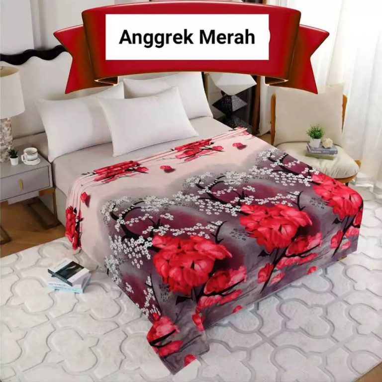 anggrek merah
